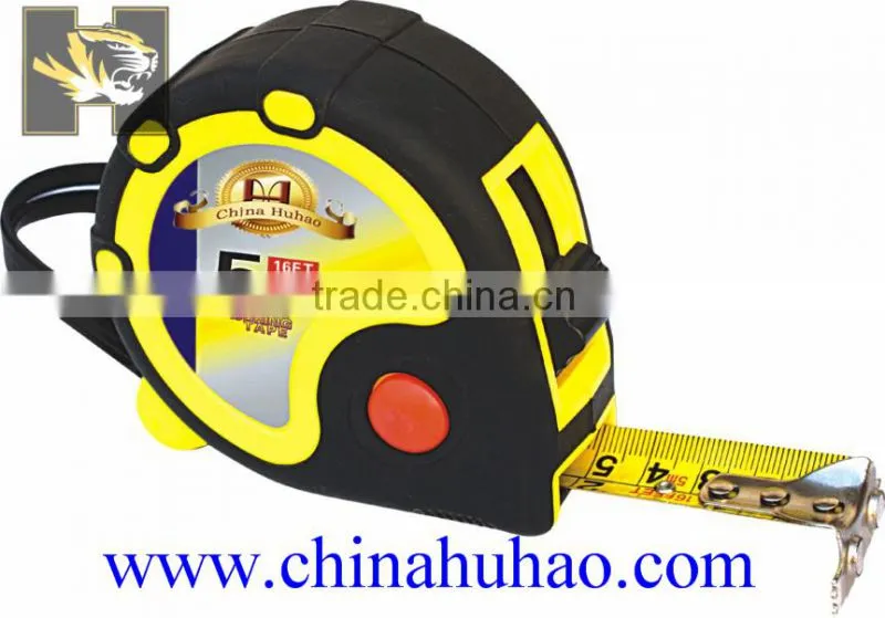 rubber cover durable measure tape from China Supplier
