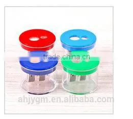New Design Transparent Color Cuboid Plastic Pencil Sharpener