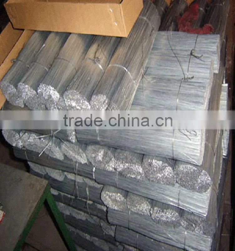 0.55mm 0.7mm 1.2mm 1.6mm Electro galvanized Straight cutting iron wire