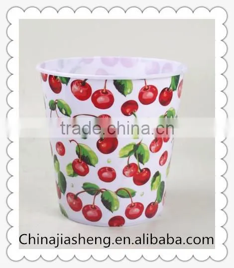 cheap flower plastic food bucket