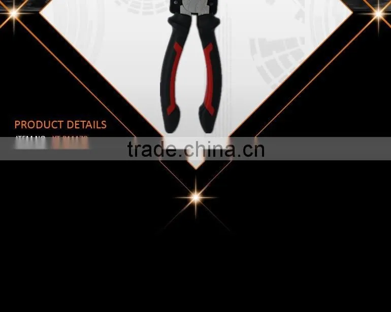 Hand Tool of European Style 7" Steel Combination Pliers