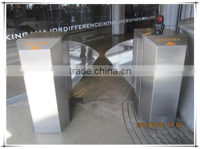 top-grade hot selling stainless steel ourdoor automatic access control turnstile/fingerprint turnstile