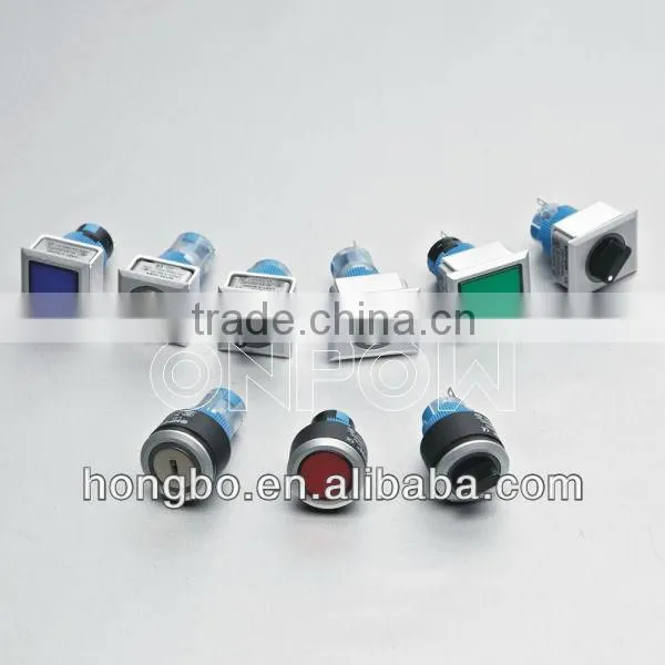 ONPOW illuminated push button reset switch(LAS1-A 22mm Series,Dia.22mm,CE,ROHS,REECH,IP40,IP65,Plastic,Industrial control)