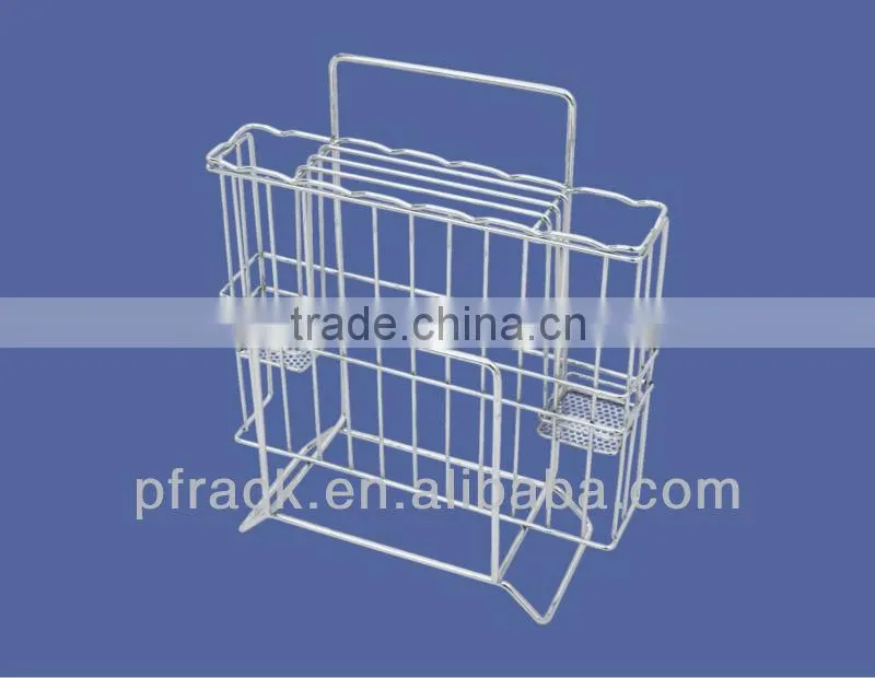 Multi-function kitchen chrome shelf