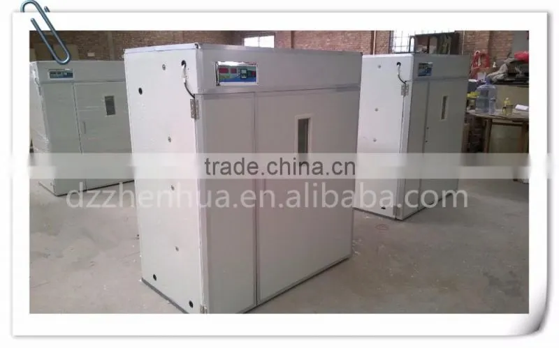ZH-2112 stainless steel solar power egg incubator/ automatic egg incubator/chicken hatchery machine for sale
