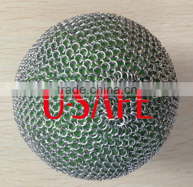 china high quality anti biting metal ball covers