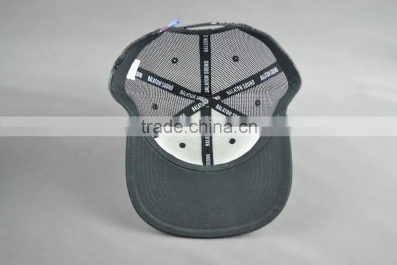 Cheap custom embroidery flat brim snapback cap