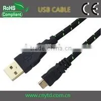 New Flat Micro USB Cable mobile phone usb charging cable