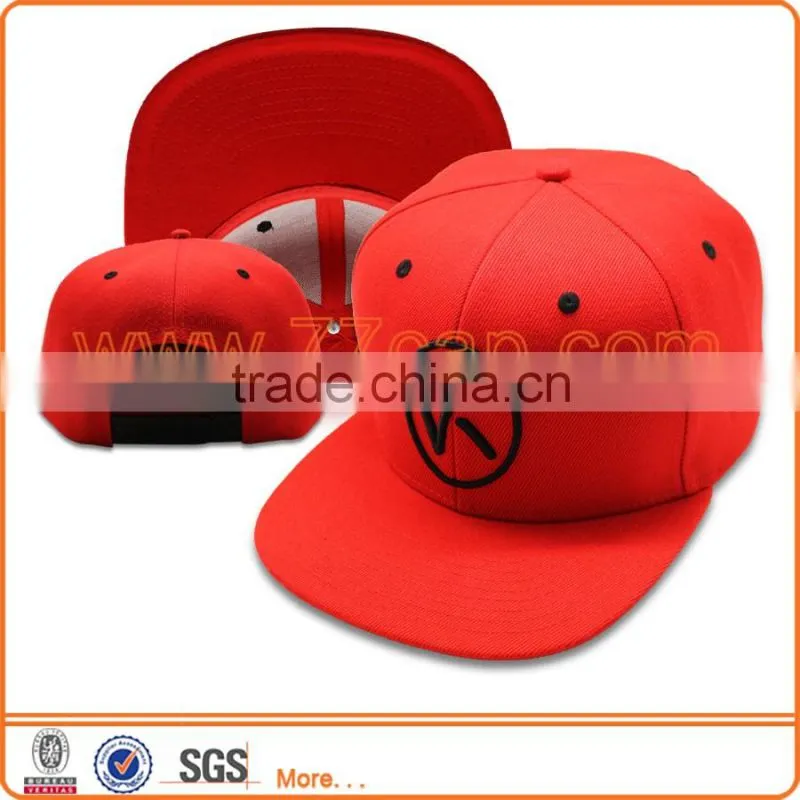 Alibaba China CYX Headwear Hip Hop Cap Custom No Logo Snapback Cap