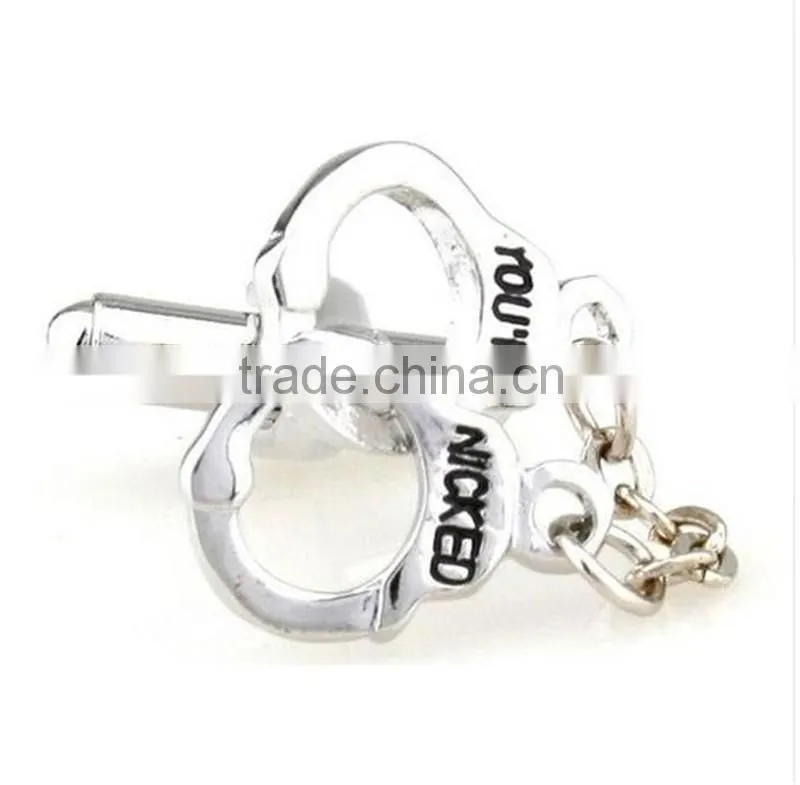 New arrival fashion jewelry novelty cooper valentine gift cufflink