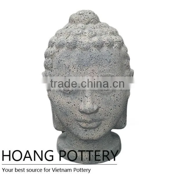 Head Oldstone Statue Decor _ Pottery Statue