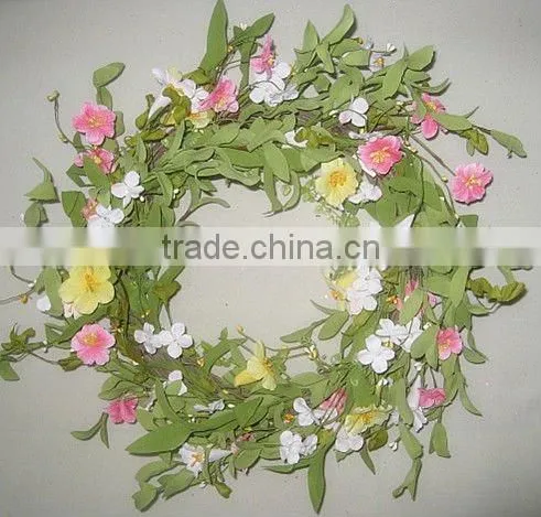 Decorative flowers wreaths for Easter Decorations