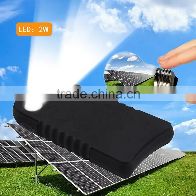 Stylish solar battery design Solar Mobile Charger,1.2w Solar Charger Power Bank