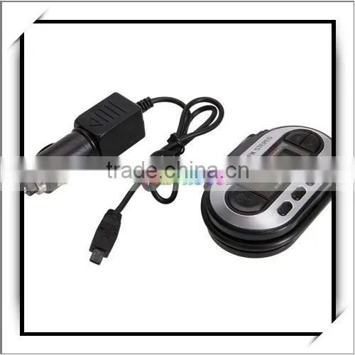 Car MP3 Player using Wireless FM Transmitter Black