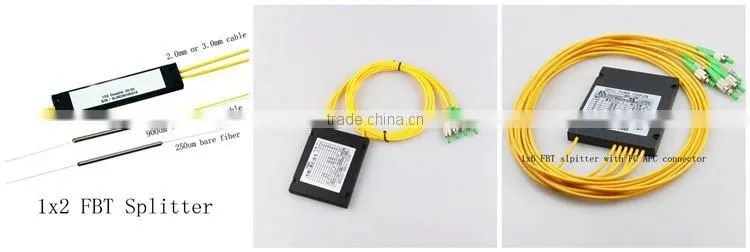 fiber optic ABS box FBT Splitter