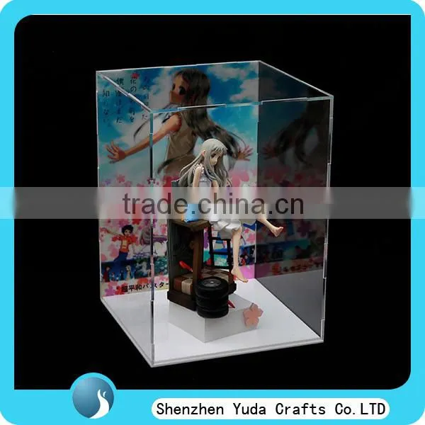 suqare transparent acrylic baby doll display box buy promotion perspex model case