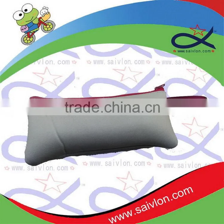 Customized hot sale 600d pvc pencil bag