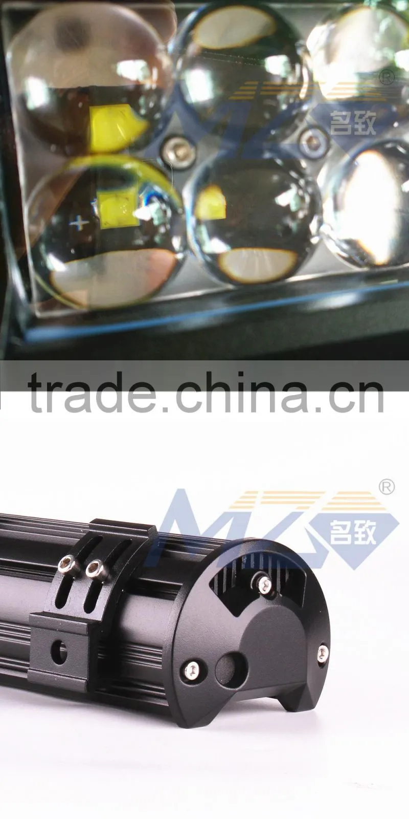 Newest 4D LED Automotive light bars MZ 06B 90W, double row led off road light bars for Truck SUV ATV JEEP, 14.9 inch 6000lm 12V