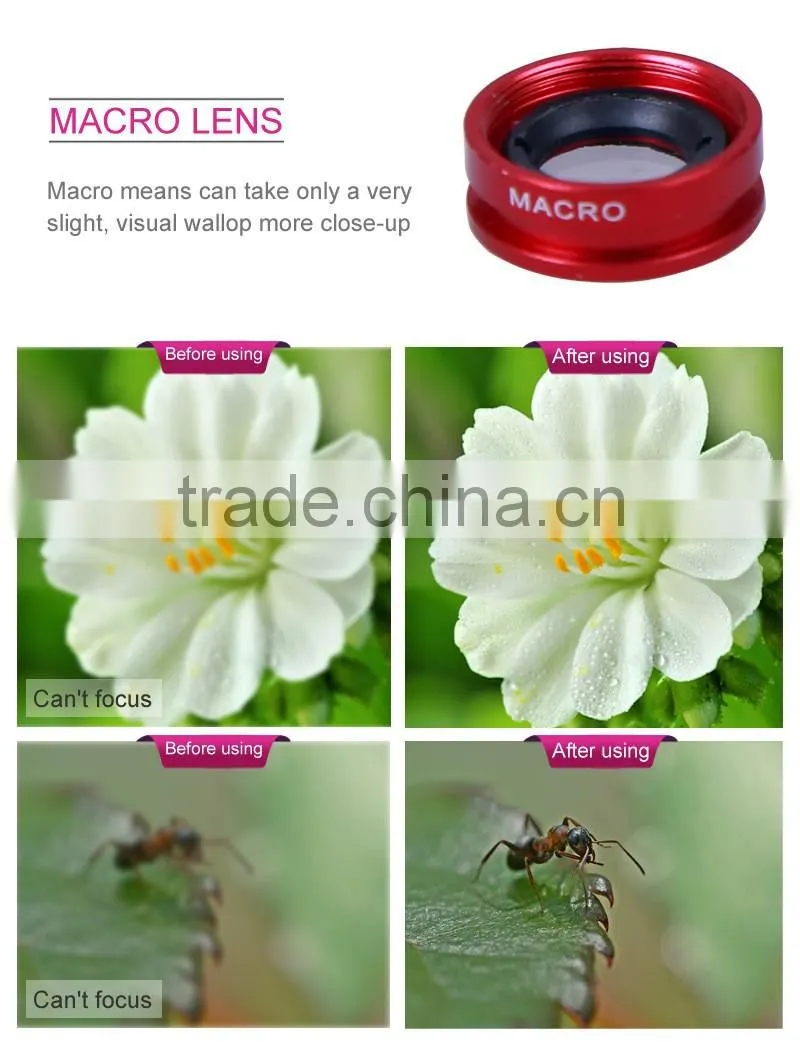 Mobile phone glass lens set for UNIVERSAL mobile phones