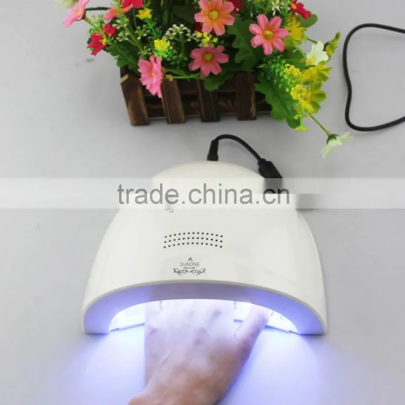 2016 newly nail design wholesale brand sun one professional 24/48W led nail lamp for gel polish