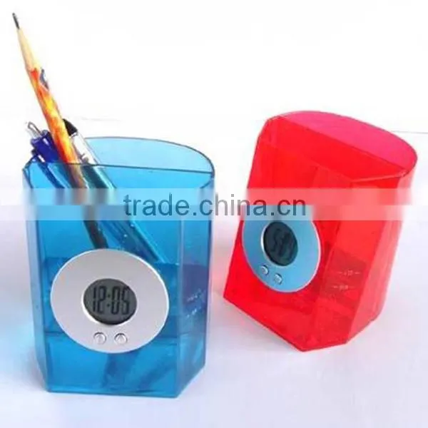 Cheap Water Powered Clock with pen holder