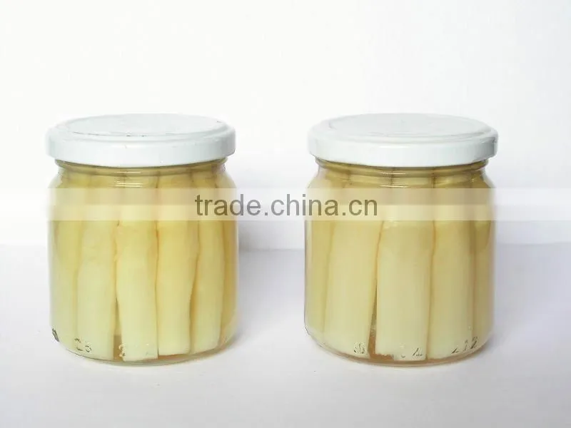 canned white asparagus in brine