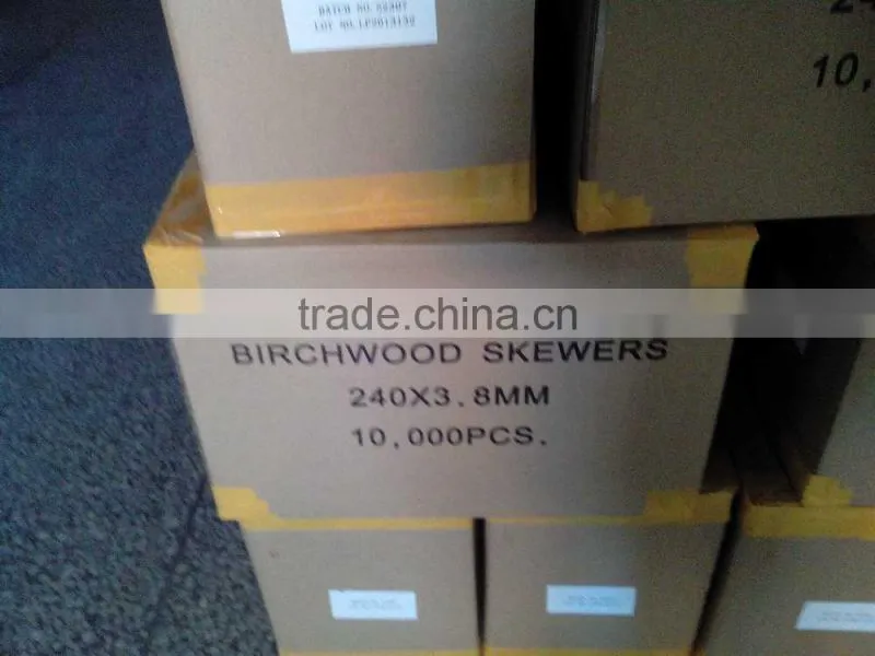 alibaba new wood china direct manufacturer stocked bbq meat wood skewers