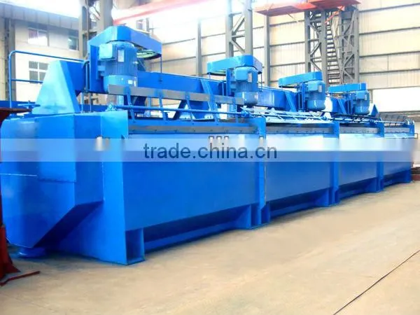New design ore flotation machinery in ore concentrator