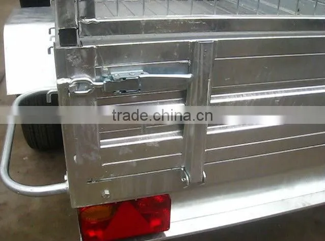 Heavy Duty Cage Trailer With Spare Wheel