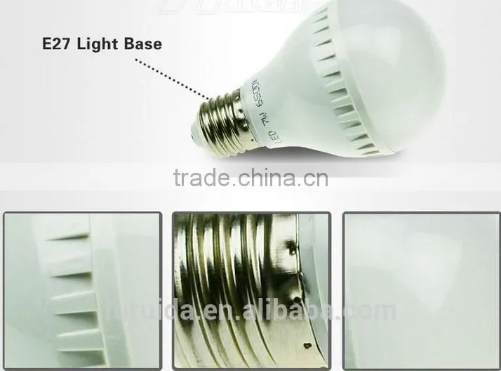High light diffusion cover 85% light transmittance led ball bulb