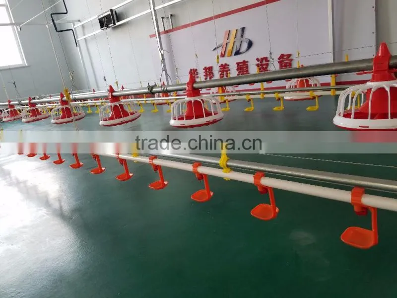 Stainless steel poultry nipples for nipple drinker line