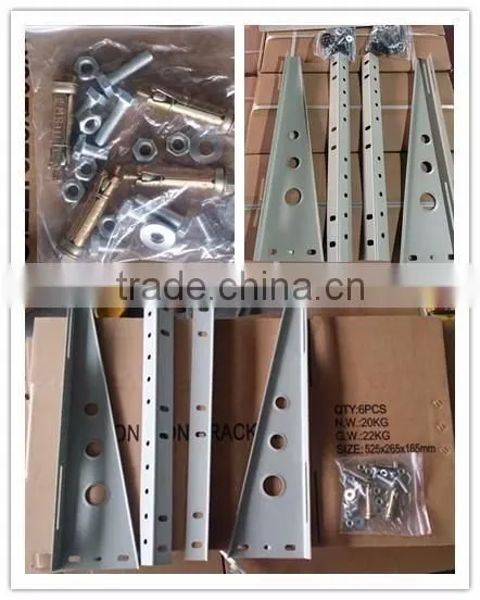 Air conditioner outdoor unit standard wall bracket