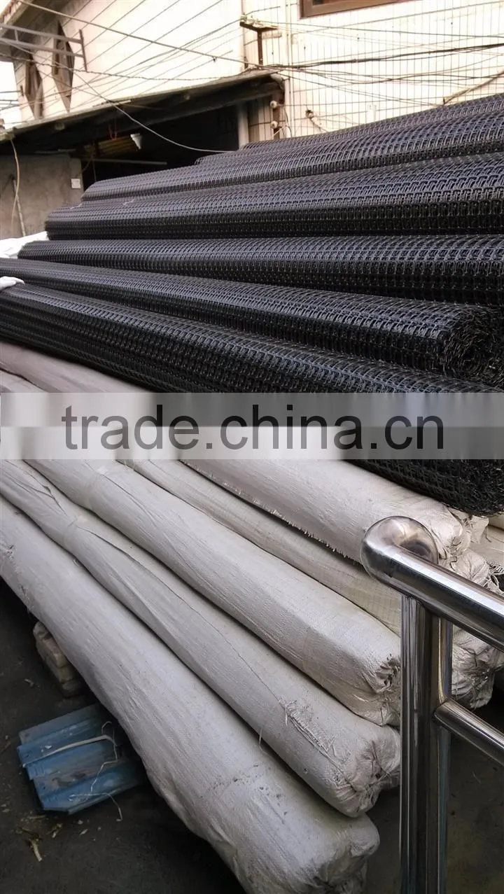 Black Poly HDPE Geogrid and PP Biaxial Geogrid