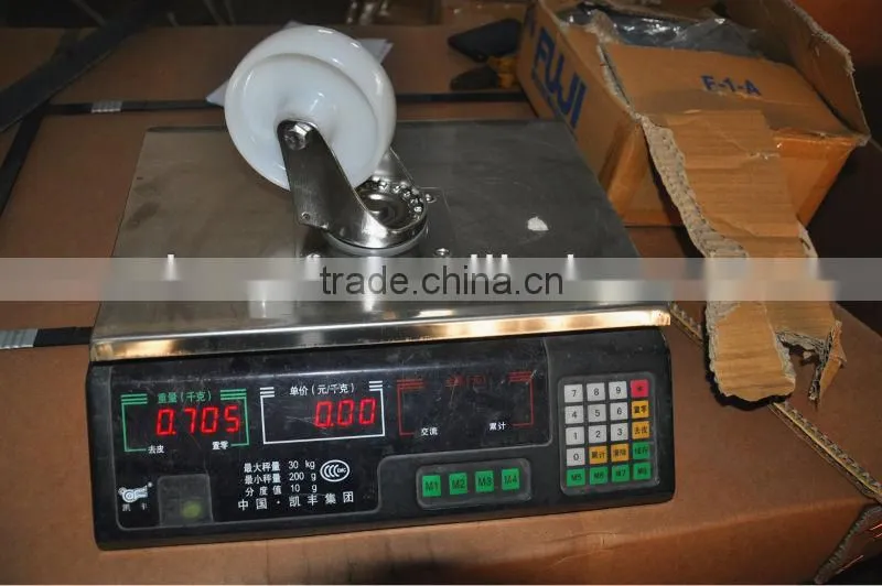 caster wheel 2", swivel/swivel , without brake