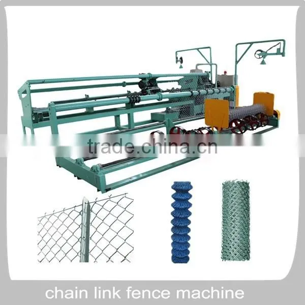 chain link fence machine