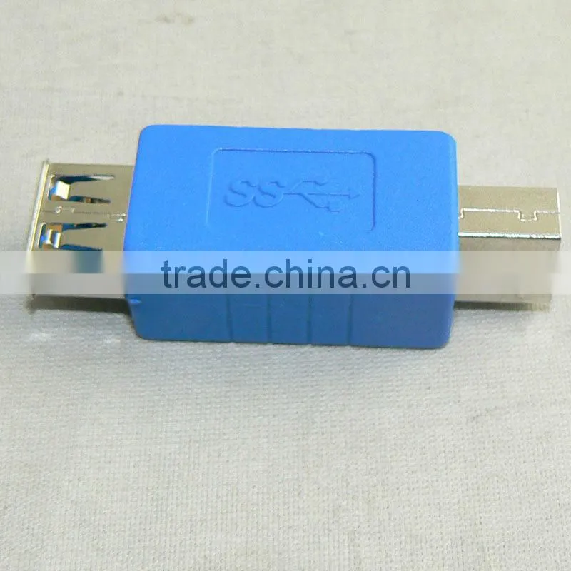 overspeed USB3.0 A Female to B Male Adapter(blue)