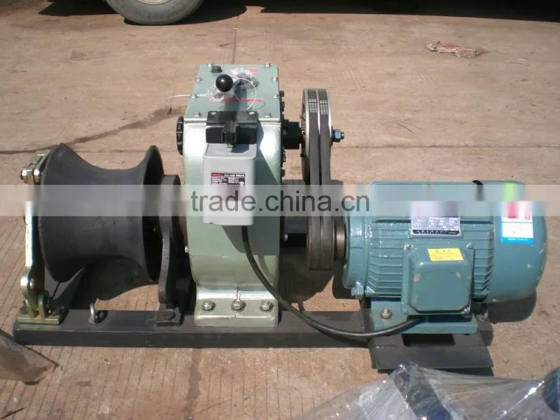 5 Ton Electric Wire Rope Cable Pulling Hoist Winch