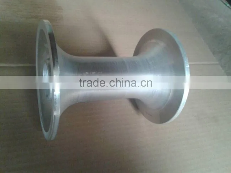 High speed turning aluminium cable pulley/High quality roller and axle