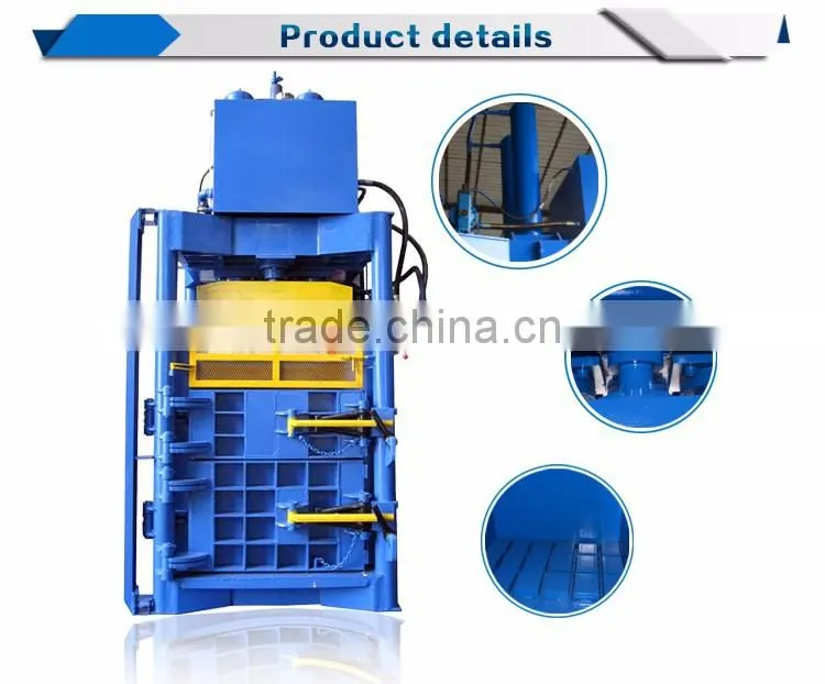 High Performance Vertical Baler carton compress baler machine