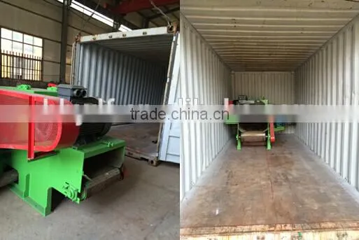 coconut shell and oil palm efb shredder KJDS316D 55KW exported to Indonesia
