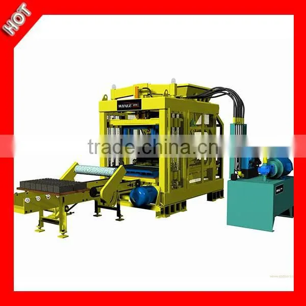 hydraulic concrete block machine