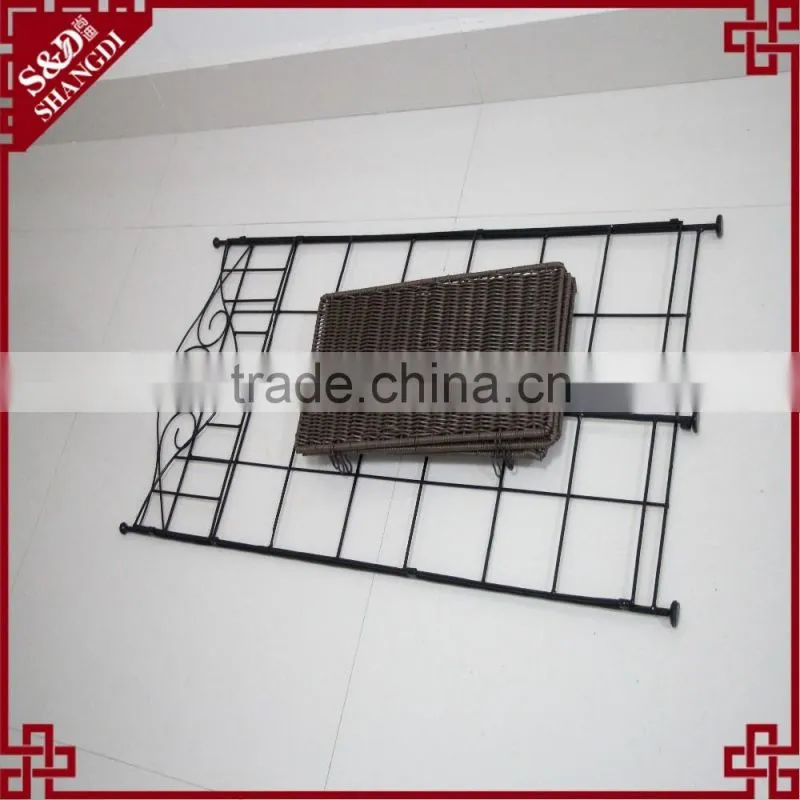 100* handmade pe rattan home kitchen storage rack storage shelf