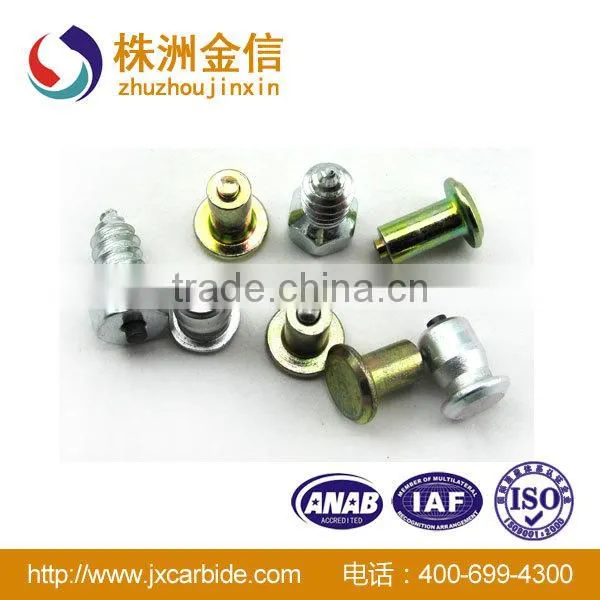 JX6*6-H18 Threaded Antislip Tire Studs for Truck Tungsten Carbide