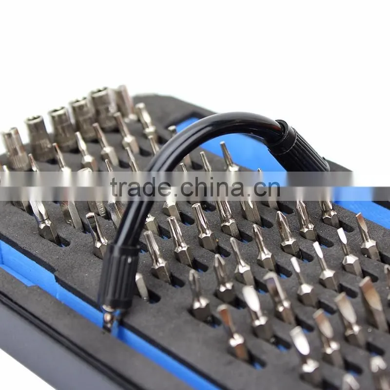 64 in 1 multi-function screwdriver set for iphone 4 5 6S mobile phone repair disassemble tools