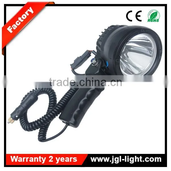 portable 25w rechargeable led hunting spotlight rechargeable led super bright outdoor lighting