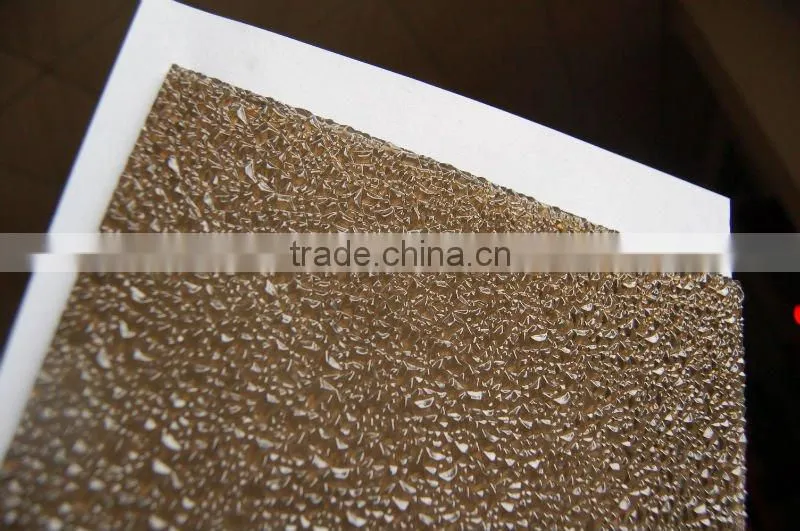 lake-blue PC diamond plate &Embossed sheet