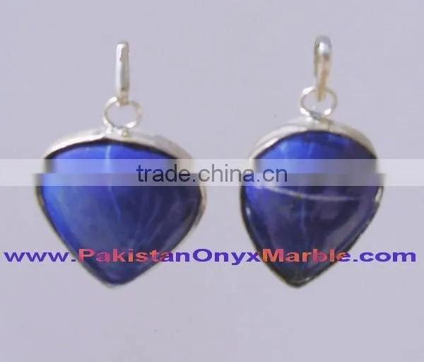 Colorfull Top Quality STERLING SILVER PENDANTS LAPIS LAZULI JEWELRY