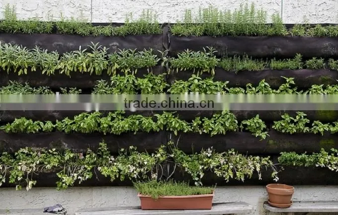 Outdoor Vertical Garden Green Wall Pocket,Outdoor Wall Planters