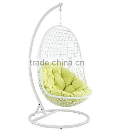 2016 cheap outdoor indoor wicker hanging chair patio swings
