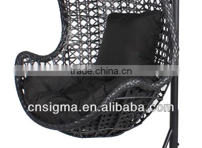 2014 Best-seller Hanging Egg Chair Swing Chairs Armrest Rattan Basket Chair